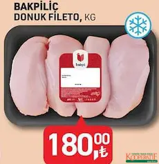BAKPİLİÇ DONUK TAVUK PİLİÇ FİLETO KG